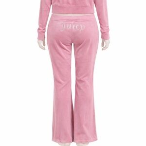 Juicy Couture OG Pink Velour Track Pants – Big Bling Logo, XL NWT, Y2K